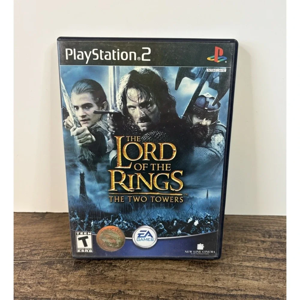 Lord of the Rings The Two Towers PlayStation 2 PS2 Complete Tested Working